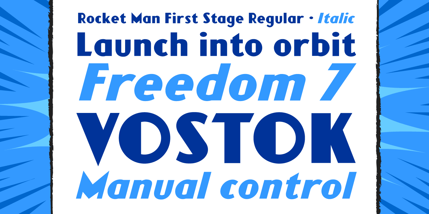 Rocket Man Font