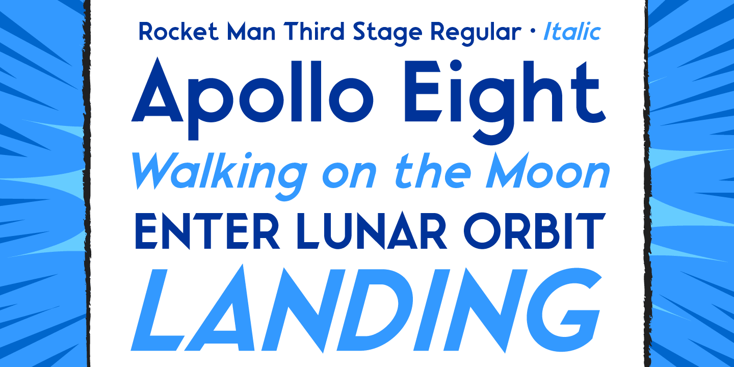 Rocket Man Font