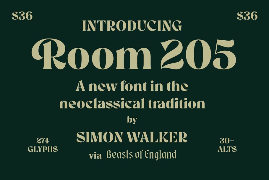 Room 205 Font Free Download