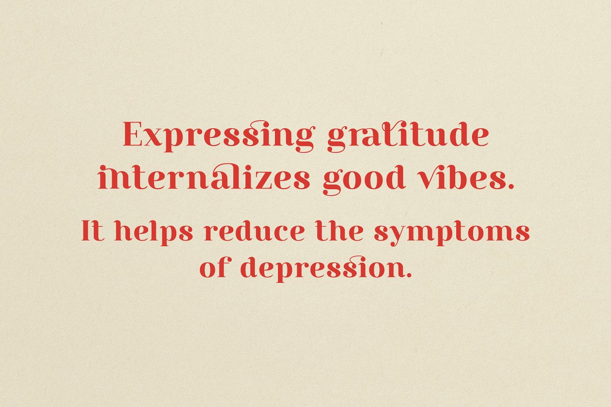 Rosmatika Ligature Serif Font