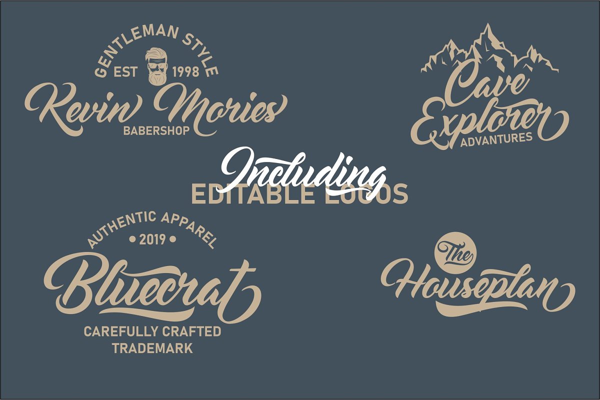 Rougbelt Modern Script Font Family Free Download Rougbelt Modern Script Font