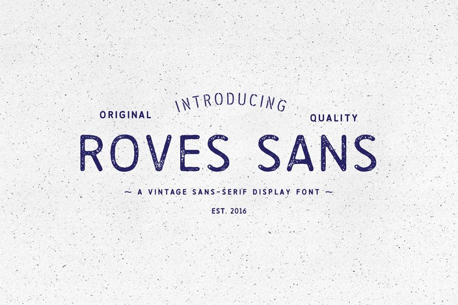 Roves Sans Font
