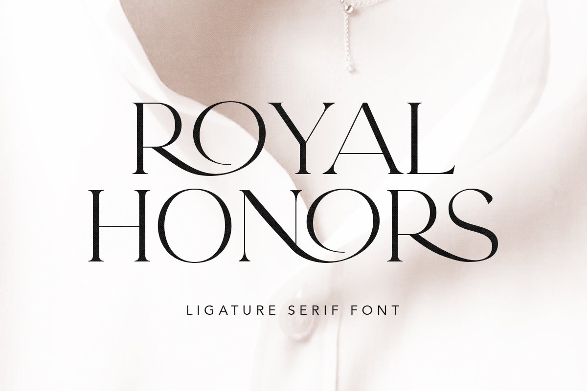 Royal Honors Ligature Serif Font