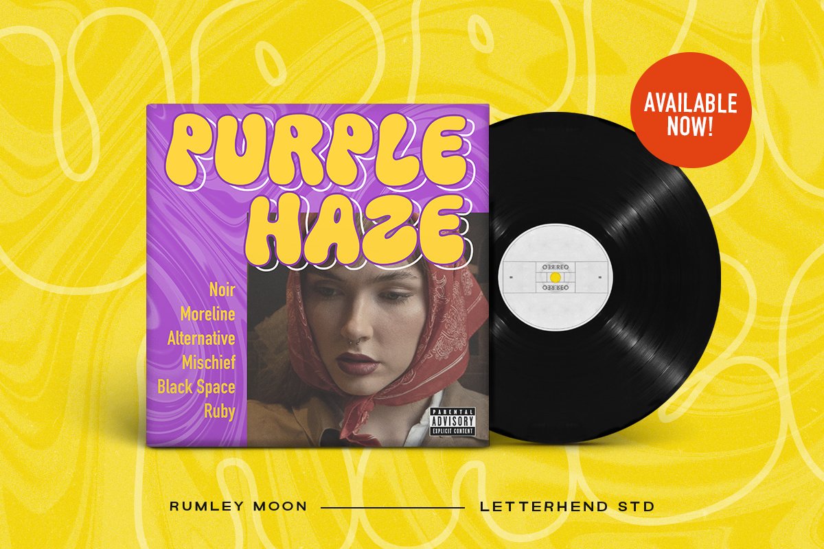 Rumley Moon   Groovy Hipster Font Free Download