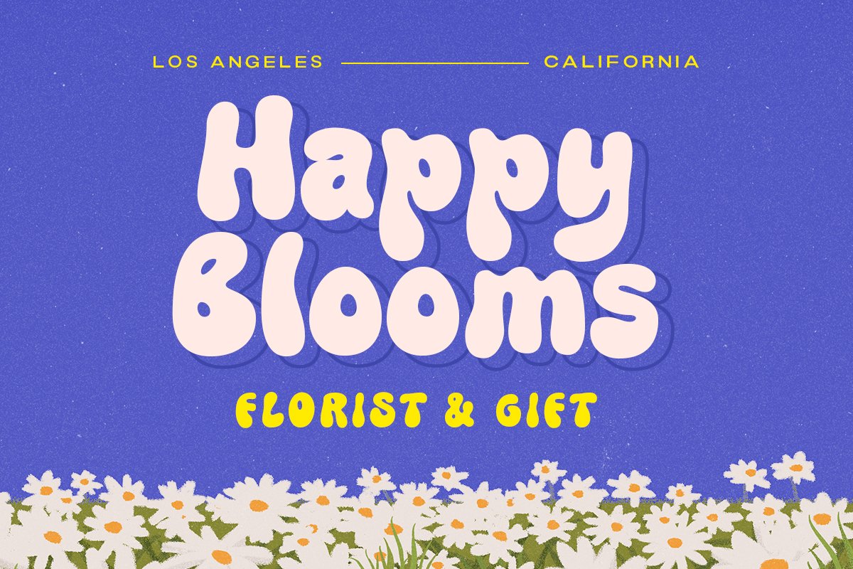 Rumley Moon   Groovy Hipster Font Free Download