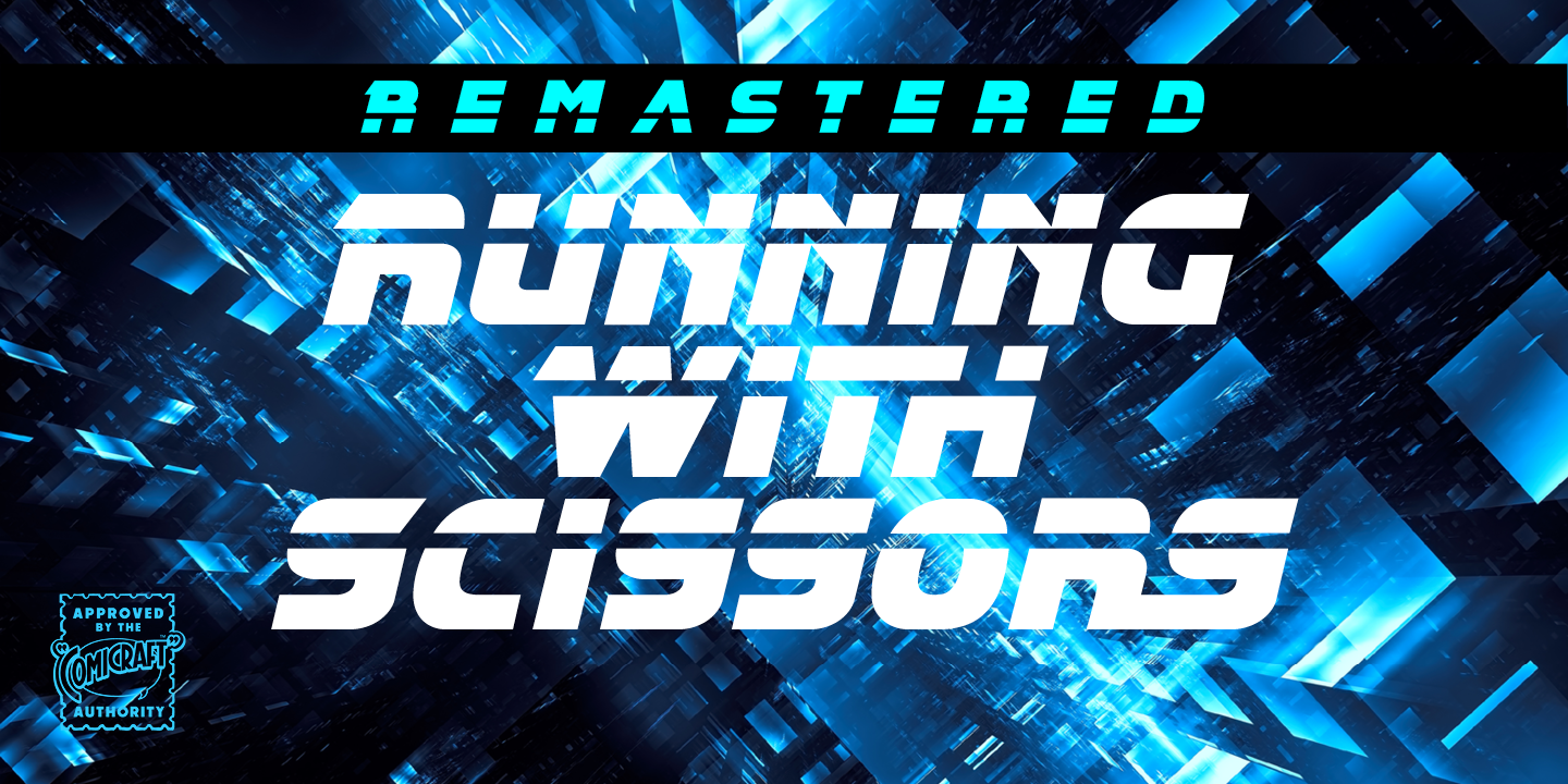 Running With Scissors Font