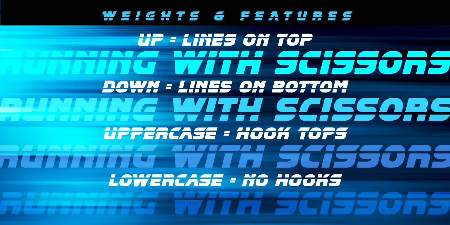 Running With Scissors Font