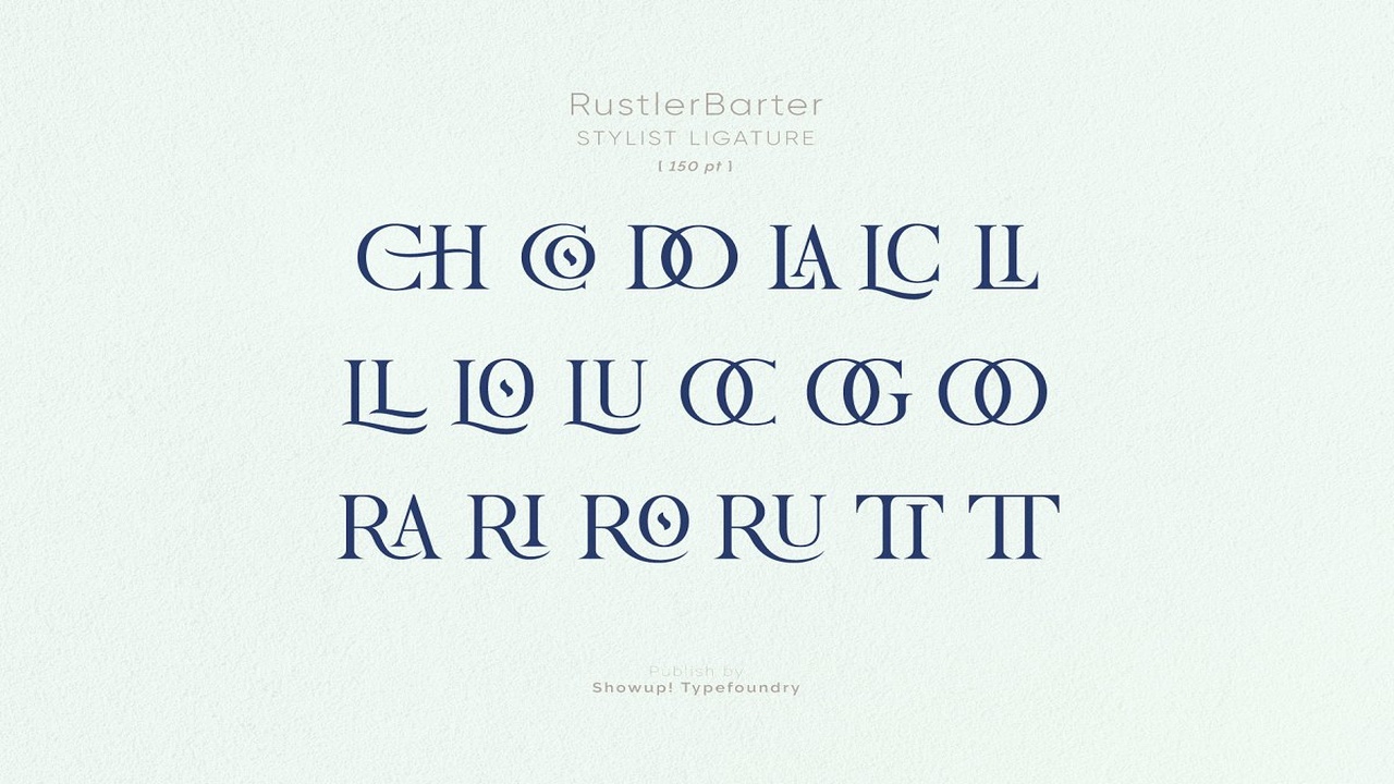 Rustler Barter Font