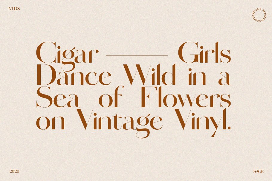SAGE Serif Font