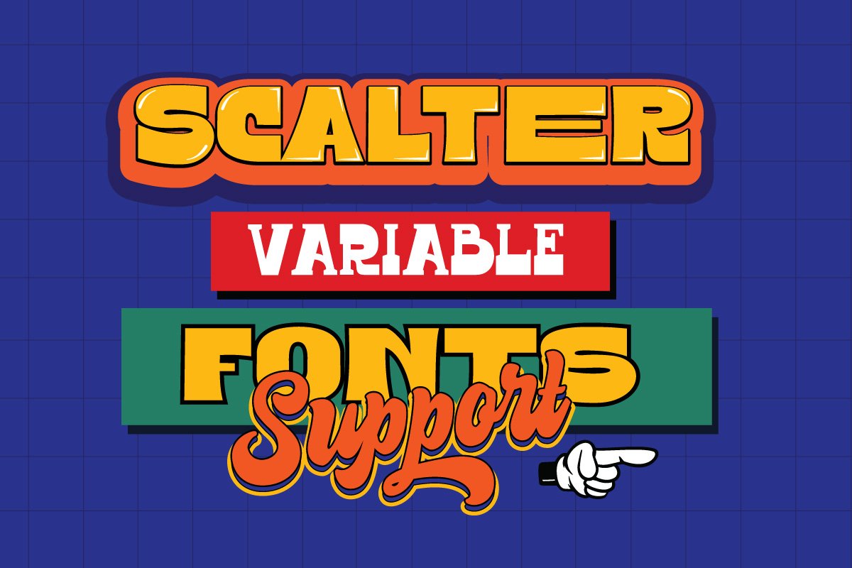 SCALTER Pack Family Font