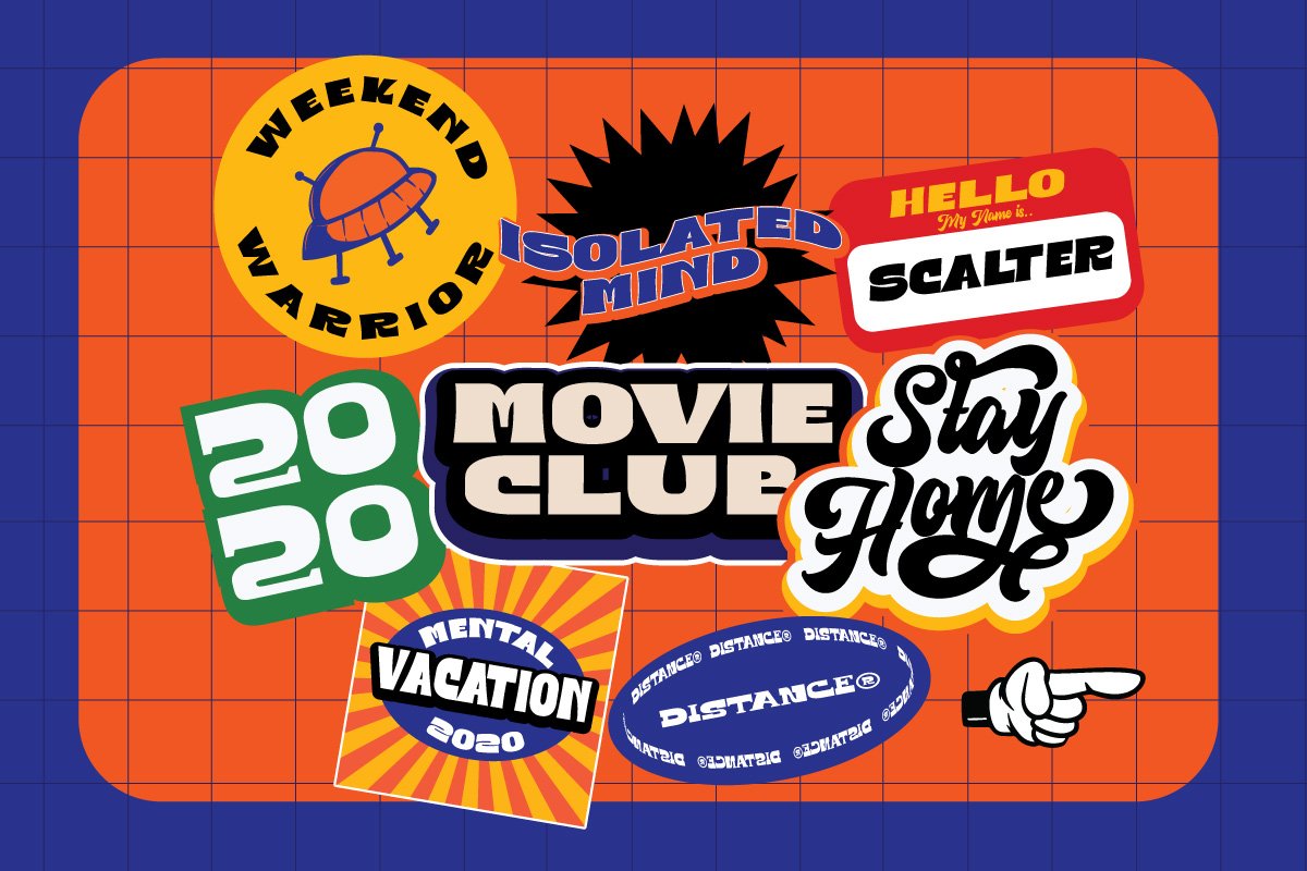 SCALTER Pack Family Font