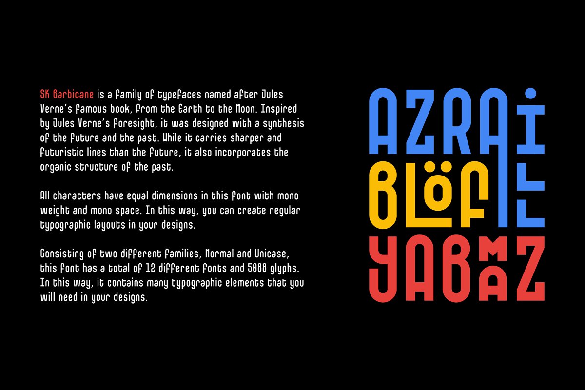 SK Barbicane Font Free Download