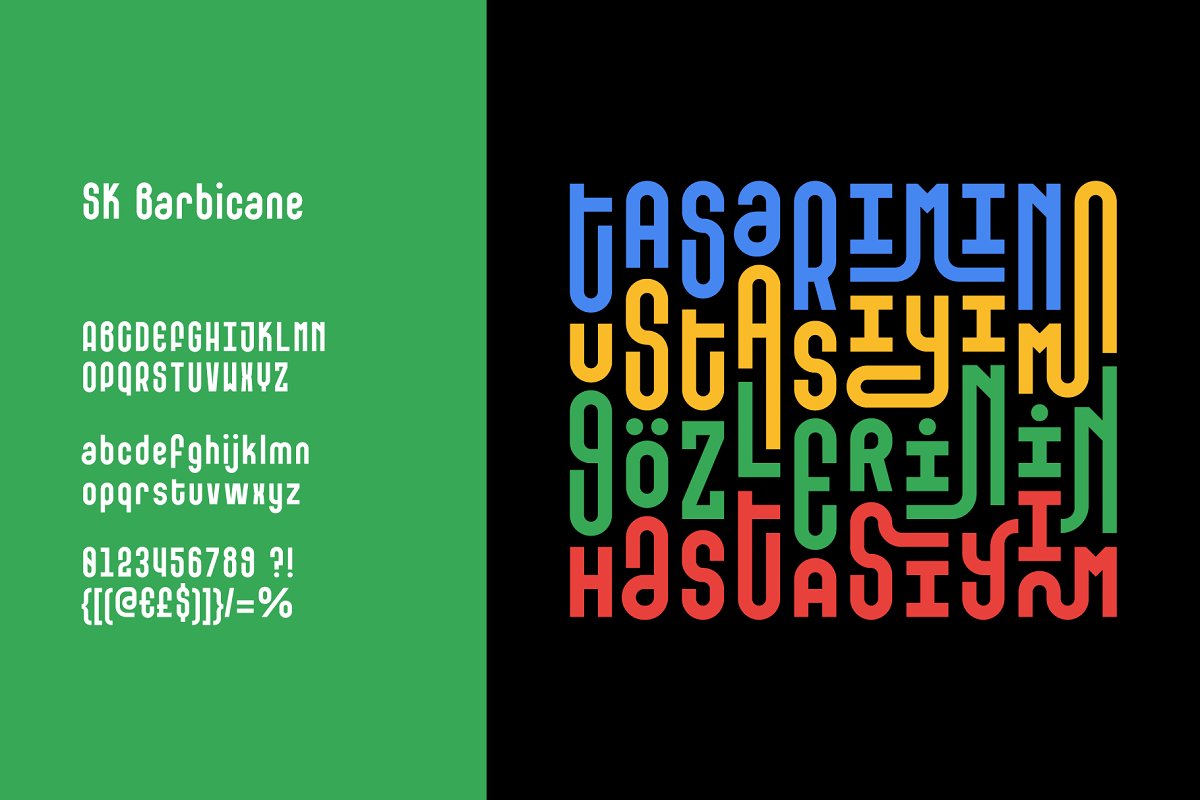 SK Barbicane Font Free Download