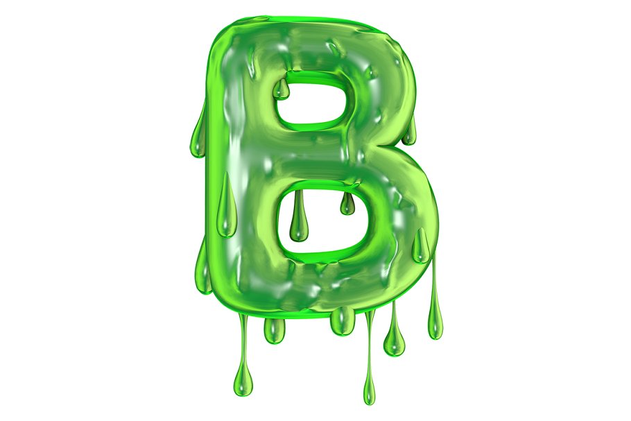 SLIME OTF pngs Font