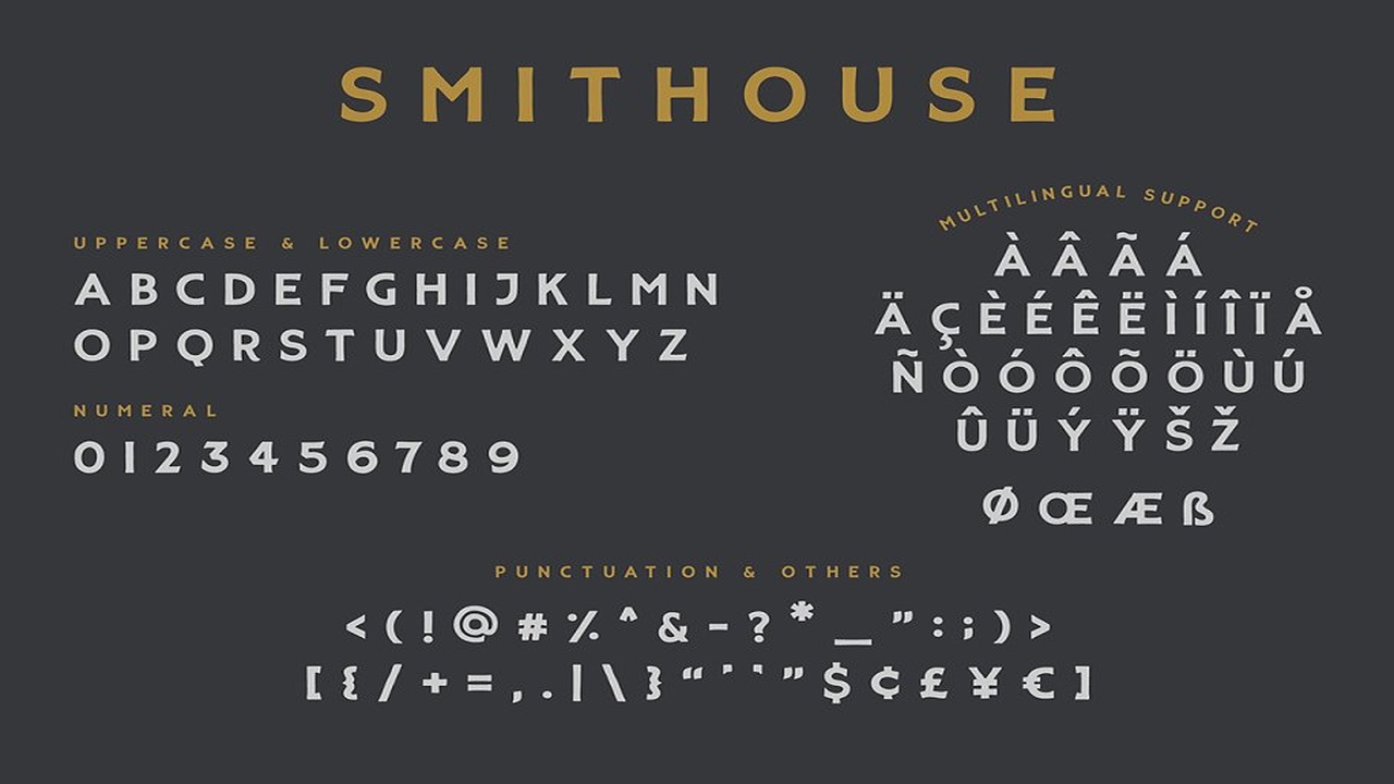 SMITHOUSE Font