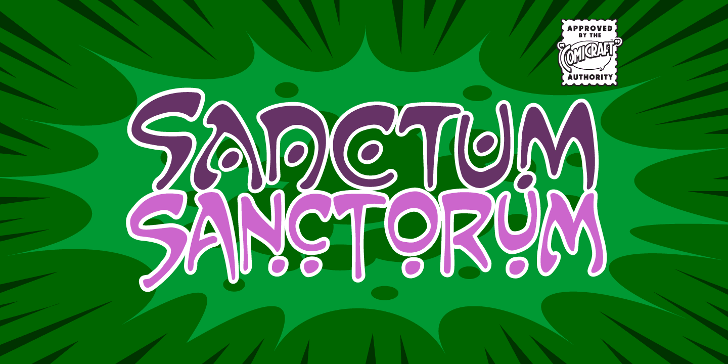 Sanctum Sanctorum Font