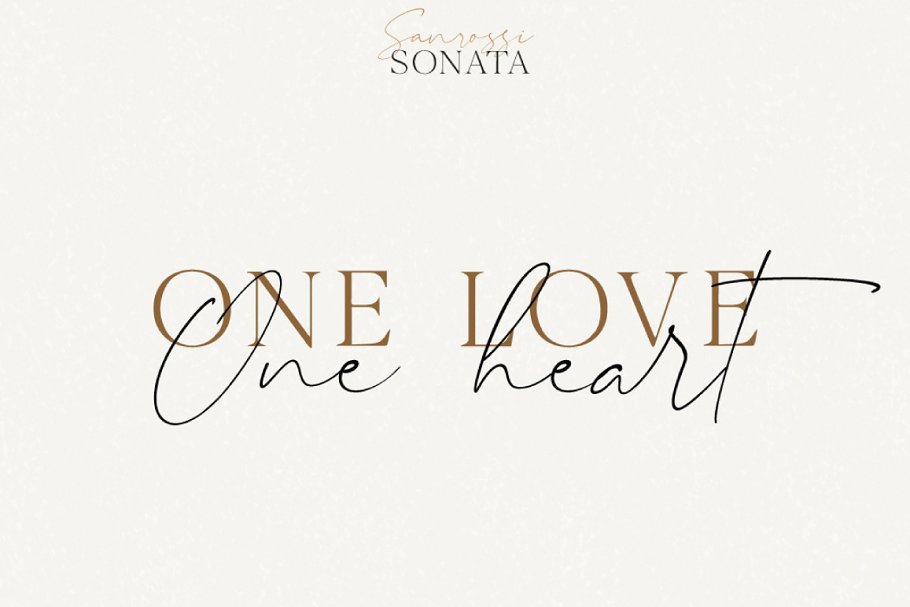 Sanrossi Sonata Duo Font