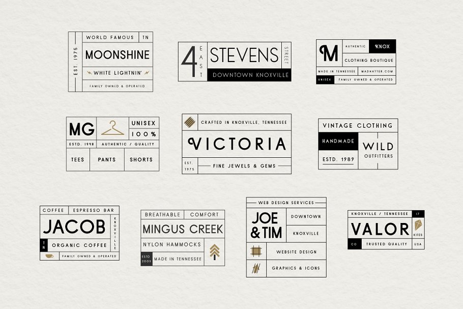 Sans Serif Typeface Collection Font