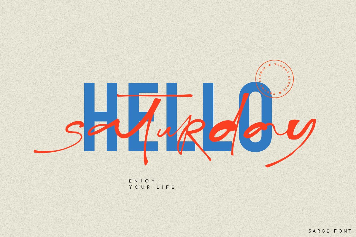 Sarge Font Free Download