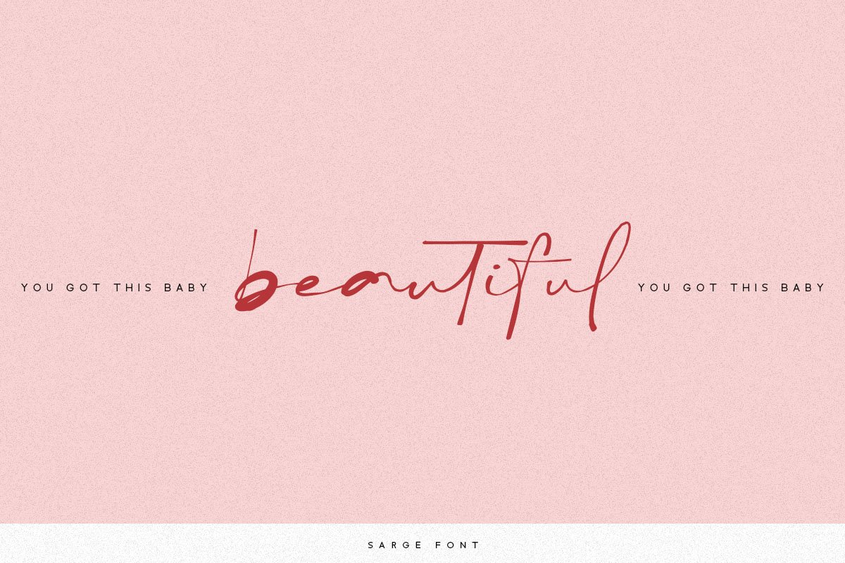 Sarge Font Free Download