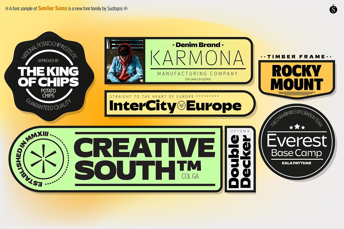 Savior Sans Font Family Free Download Savior Sans Font