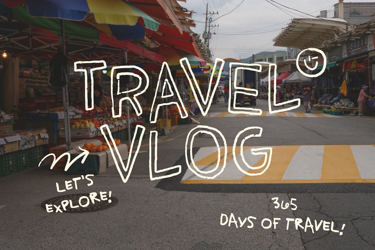 Scratchy Font! Handwriting! Texture! Free Download