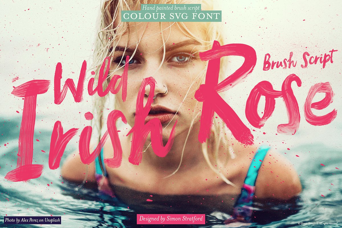 Script Wild Irish Rose Font