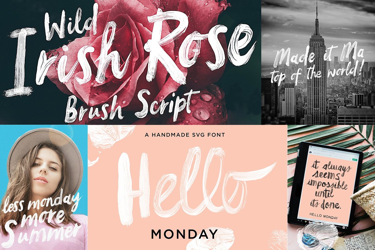 Script bundle Font