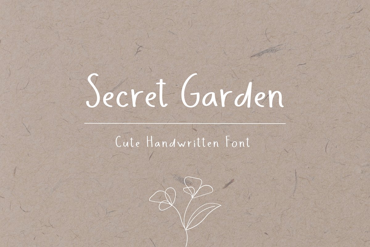 Secret Garden Font Free Download