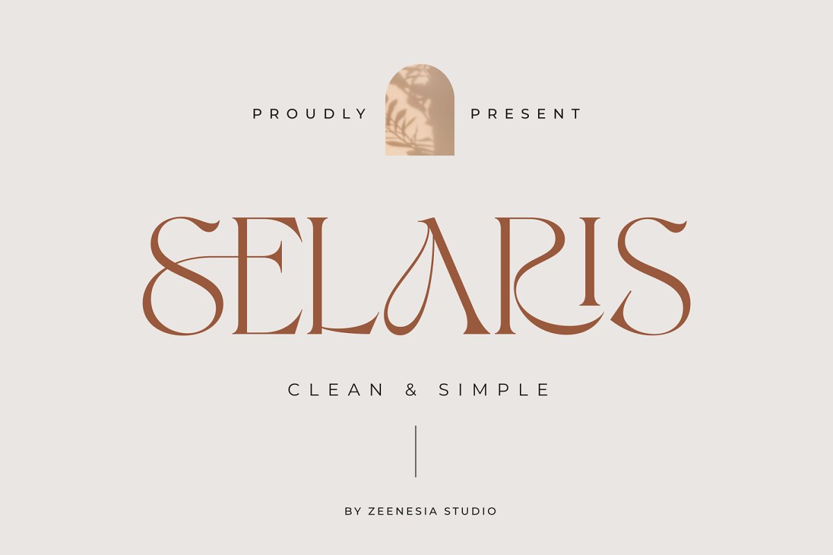 Selaris Modern Serif Font Free Download