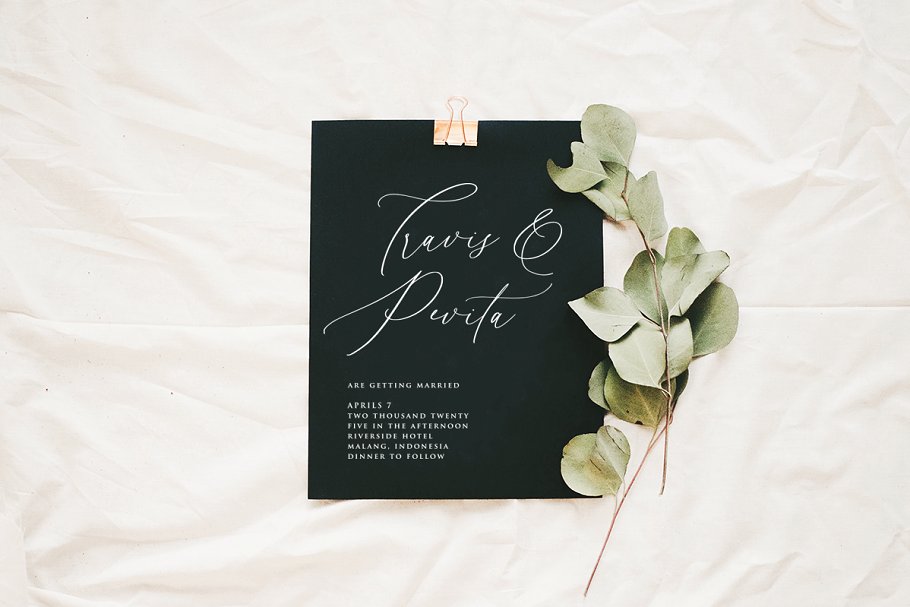 Senja Mentari   Modern Script Font Free Download