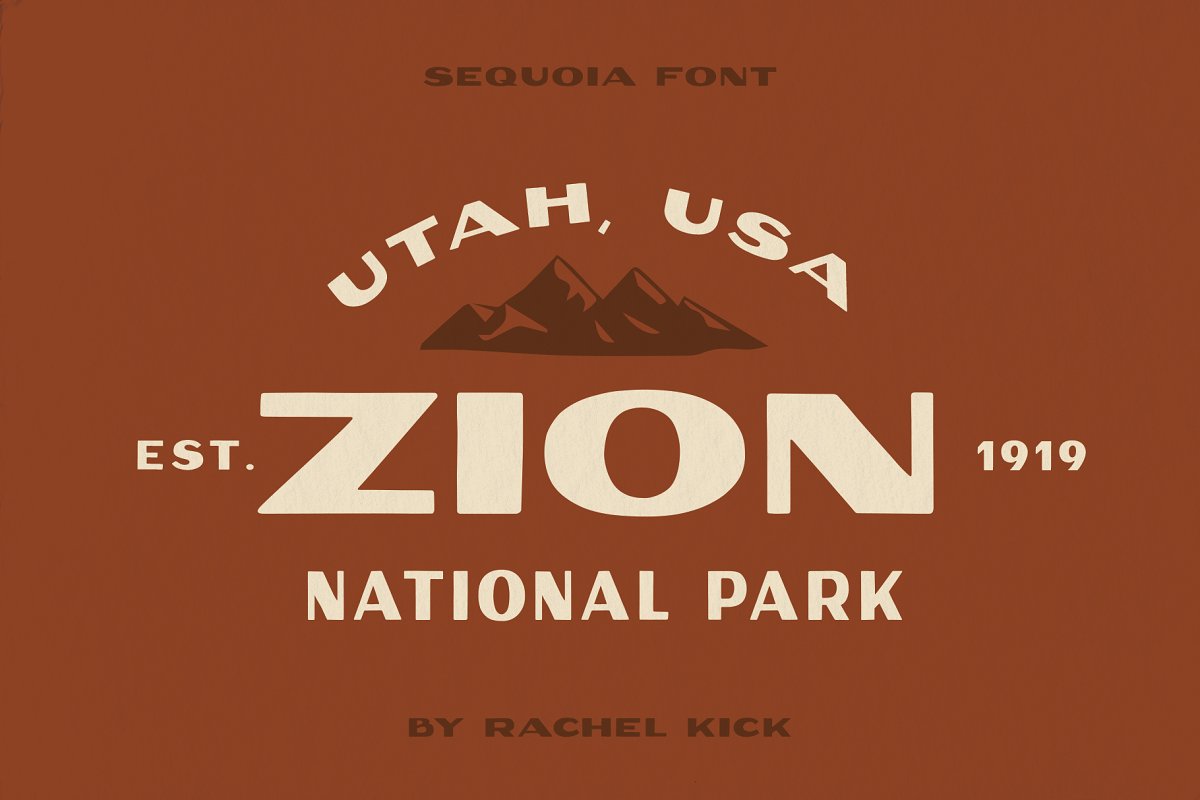 Sequoia Display Font Free Download