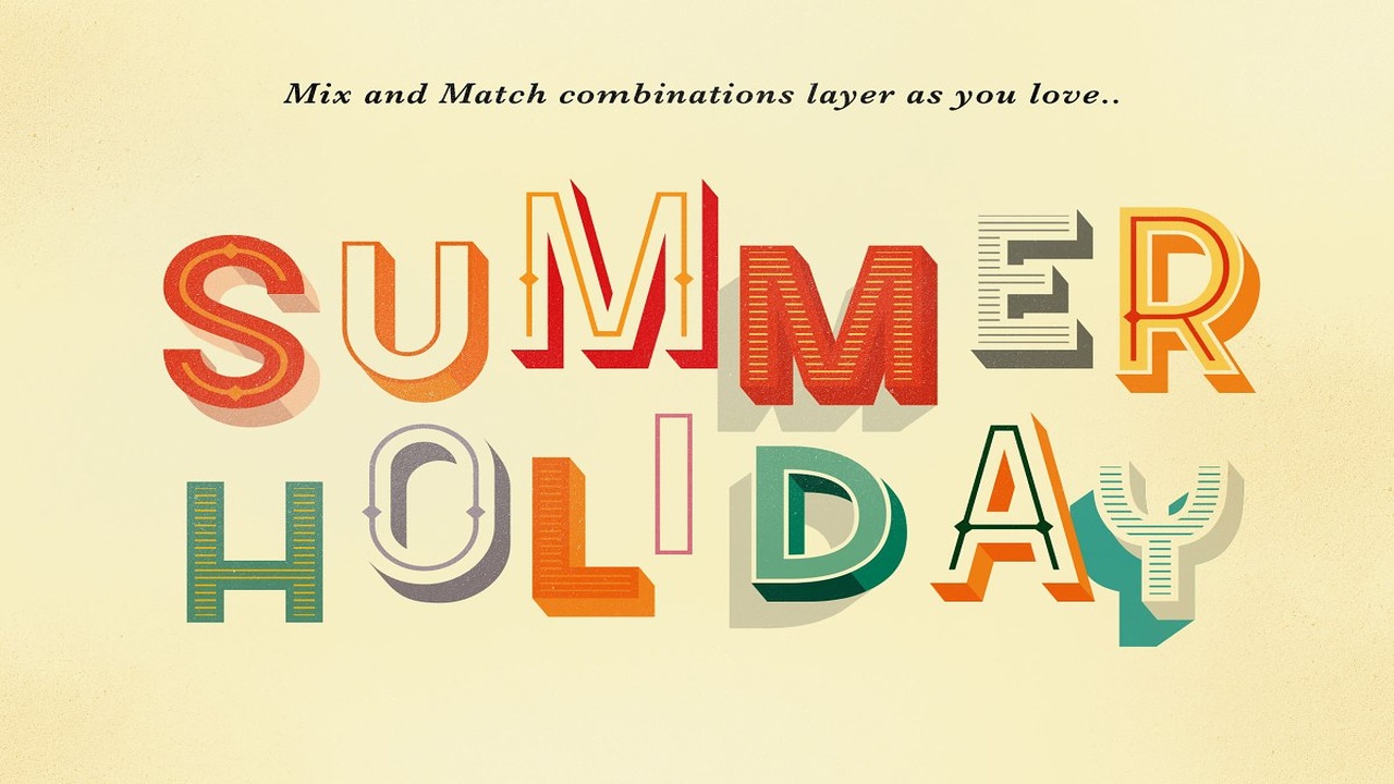 Sevastian Layered Typefaces Font