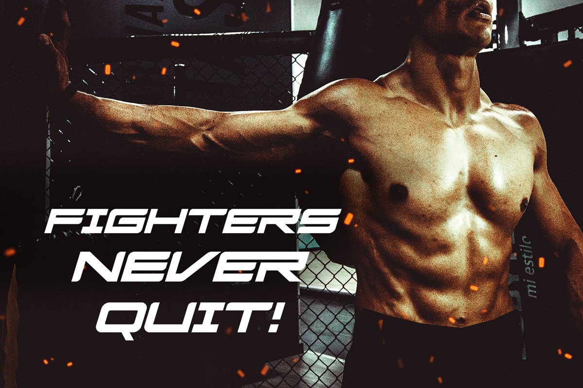 Siegra Sporty Tech Font