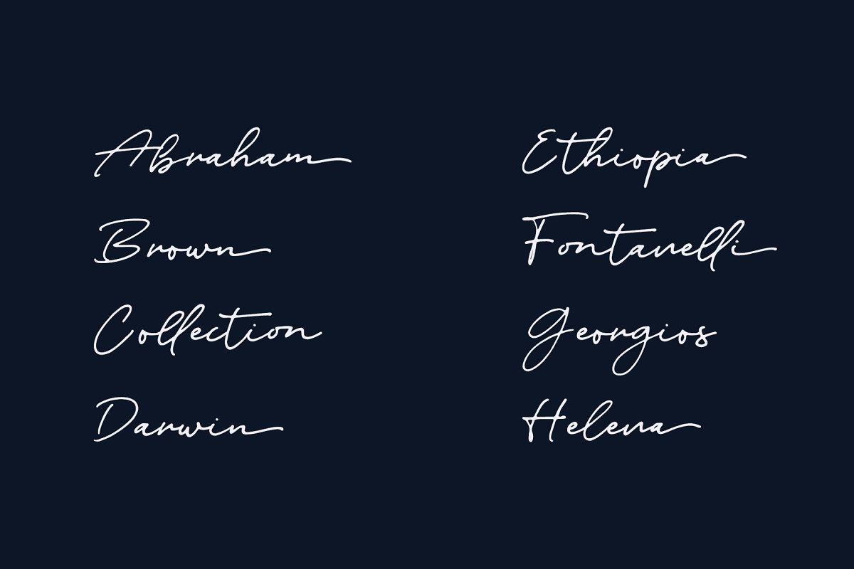 Silen Stylish signature Font