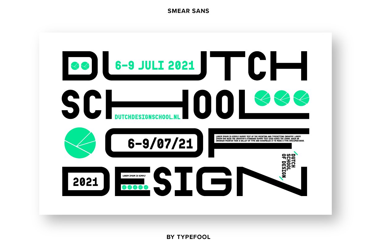 Smear Sans   Stretch font Free Download