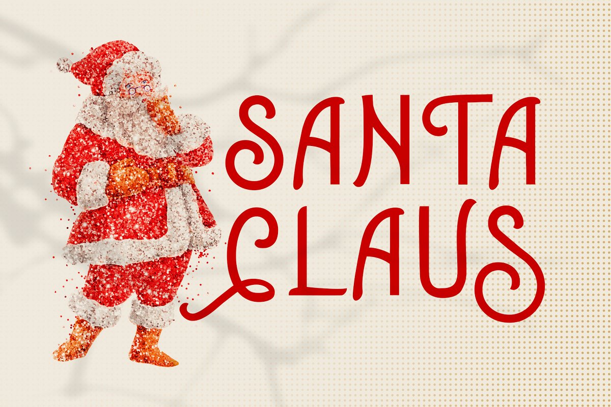 Snow Lits Christmas Holiday Display Font Free Download