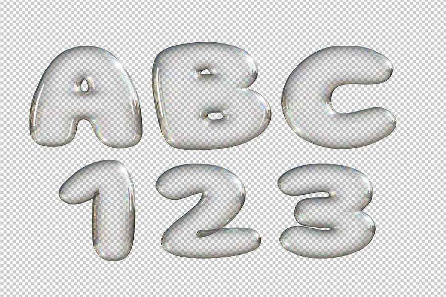 Soap Bubbles Font