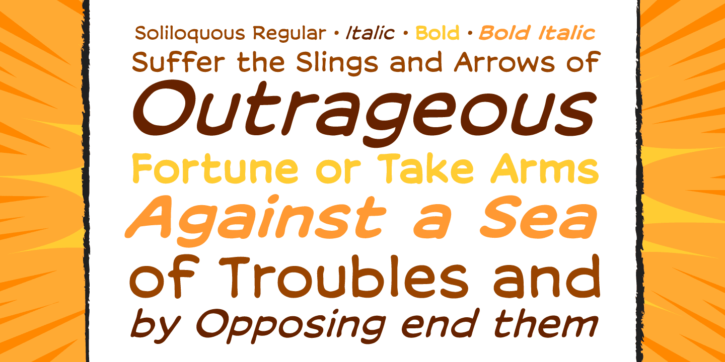 Soliloquous Font