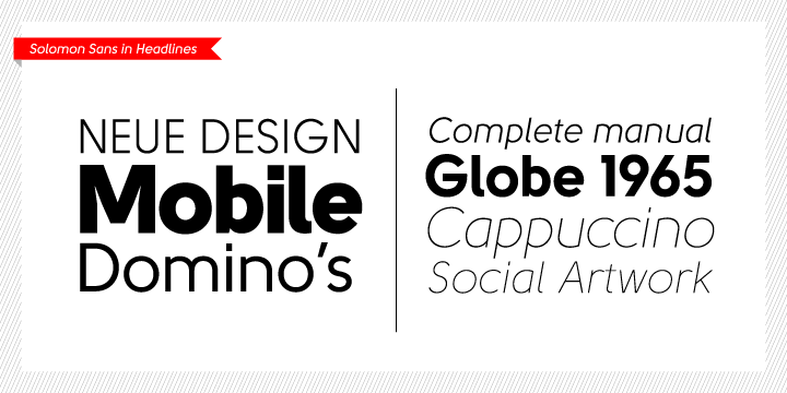 Solomon Sans Font