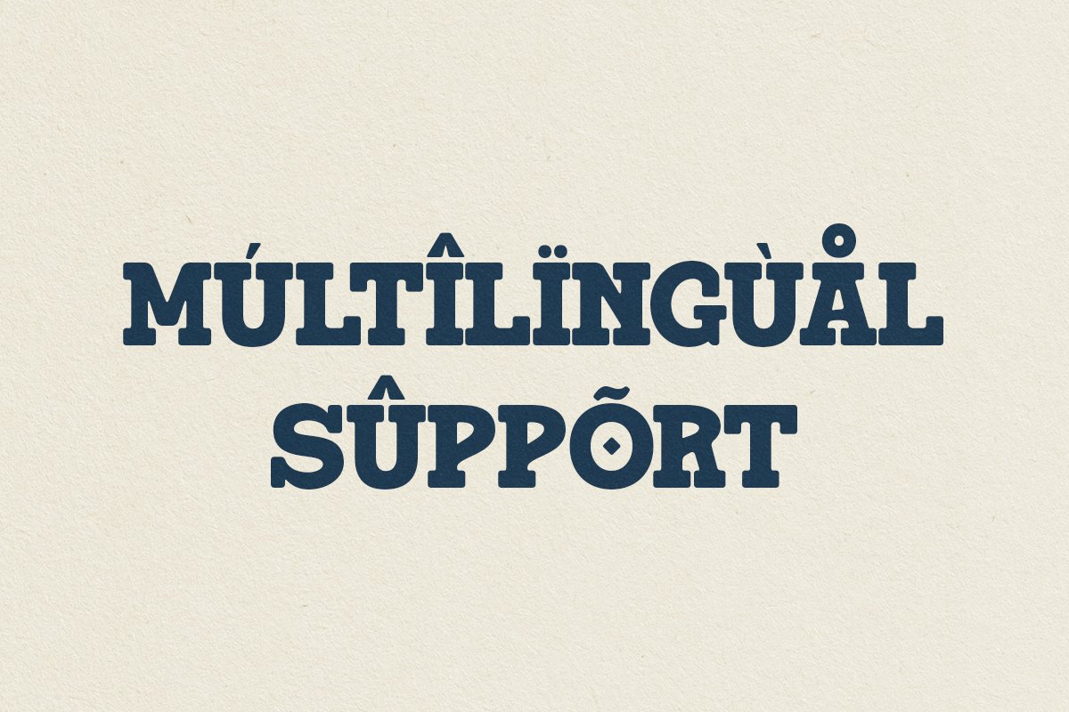 South Montana Slab Serif Font