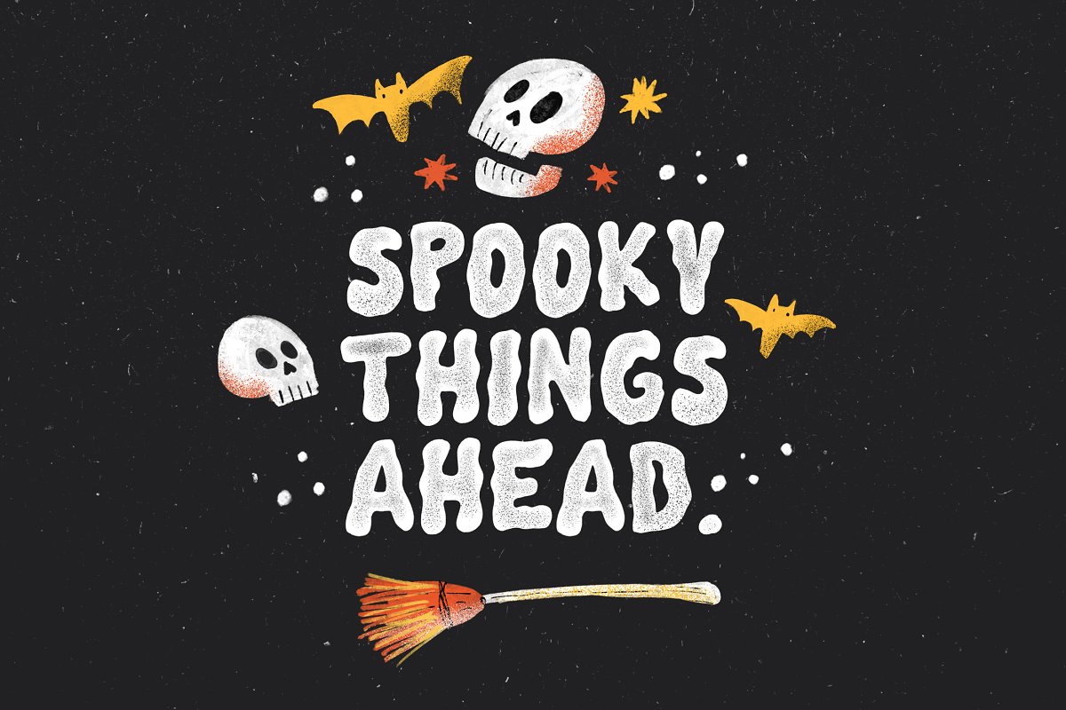 Spooky Society SVG Font Free Download