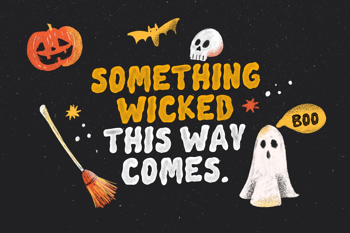 Spooky Society SVG Font Free Download