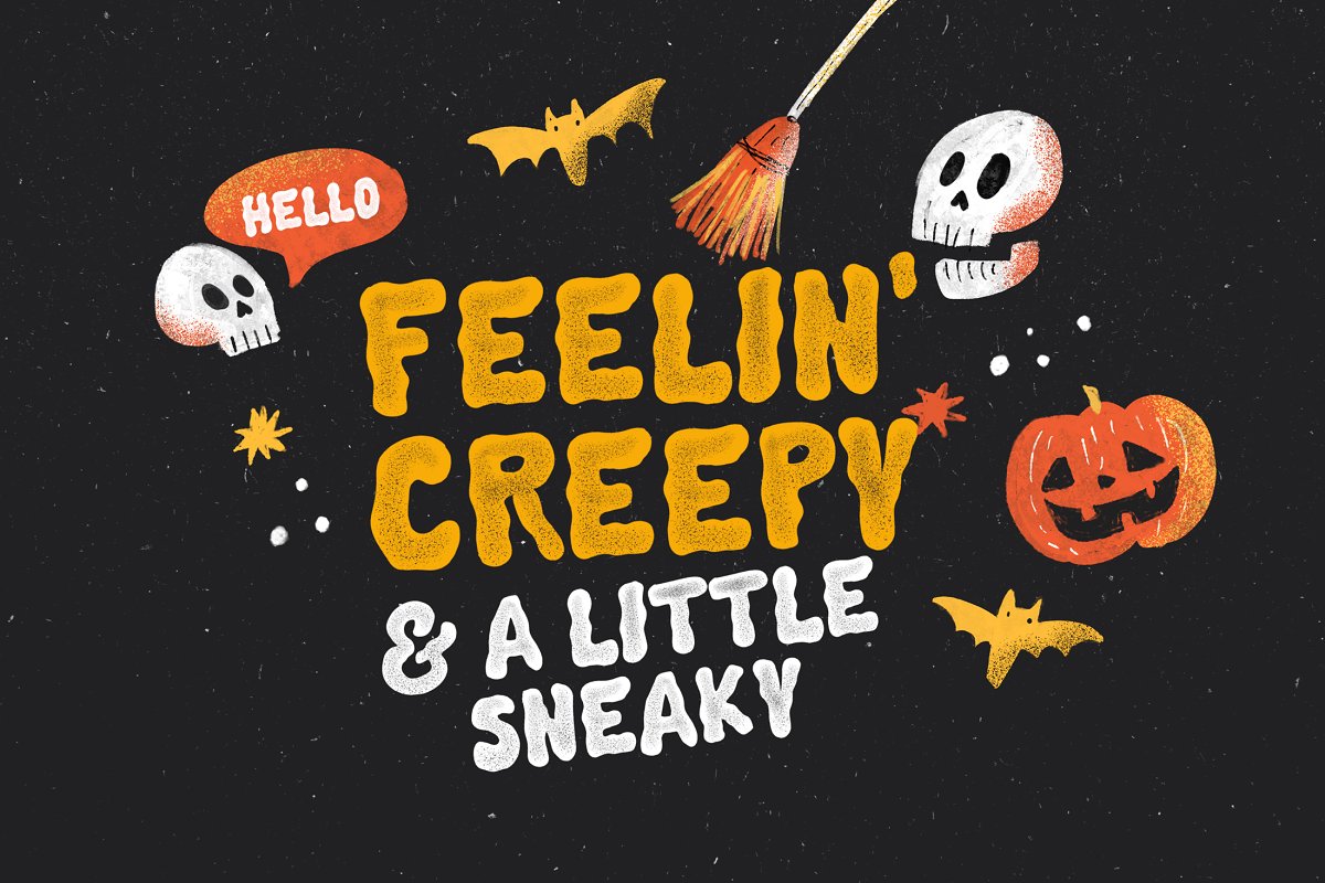 Spooky Society SVG Font Free Download