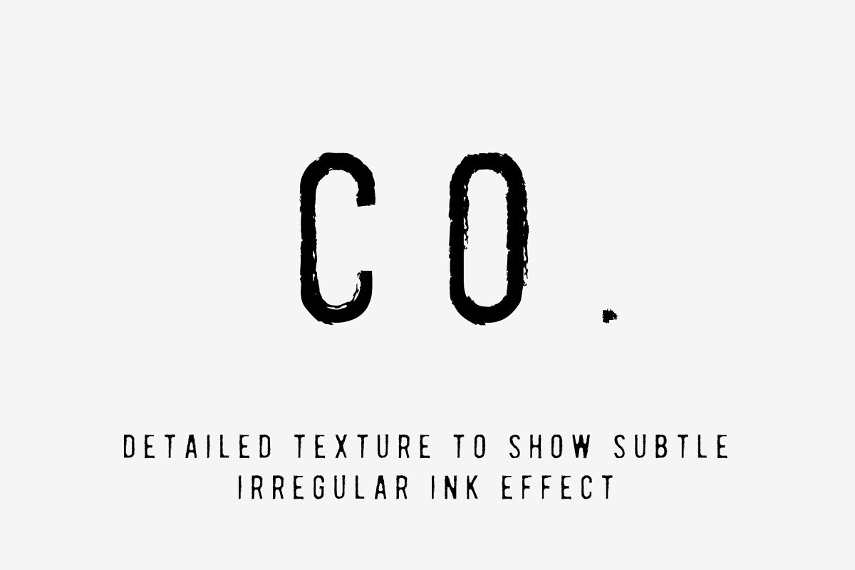 Stamp Co Vintage Stamp Font