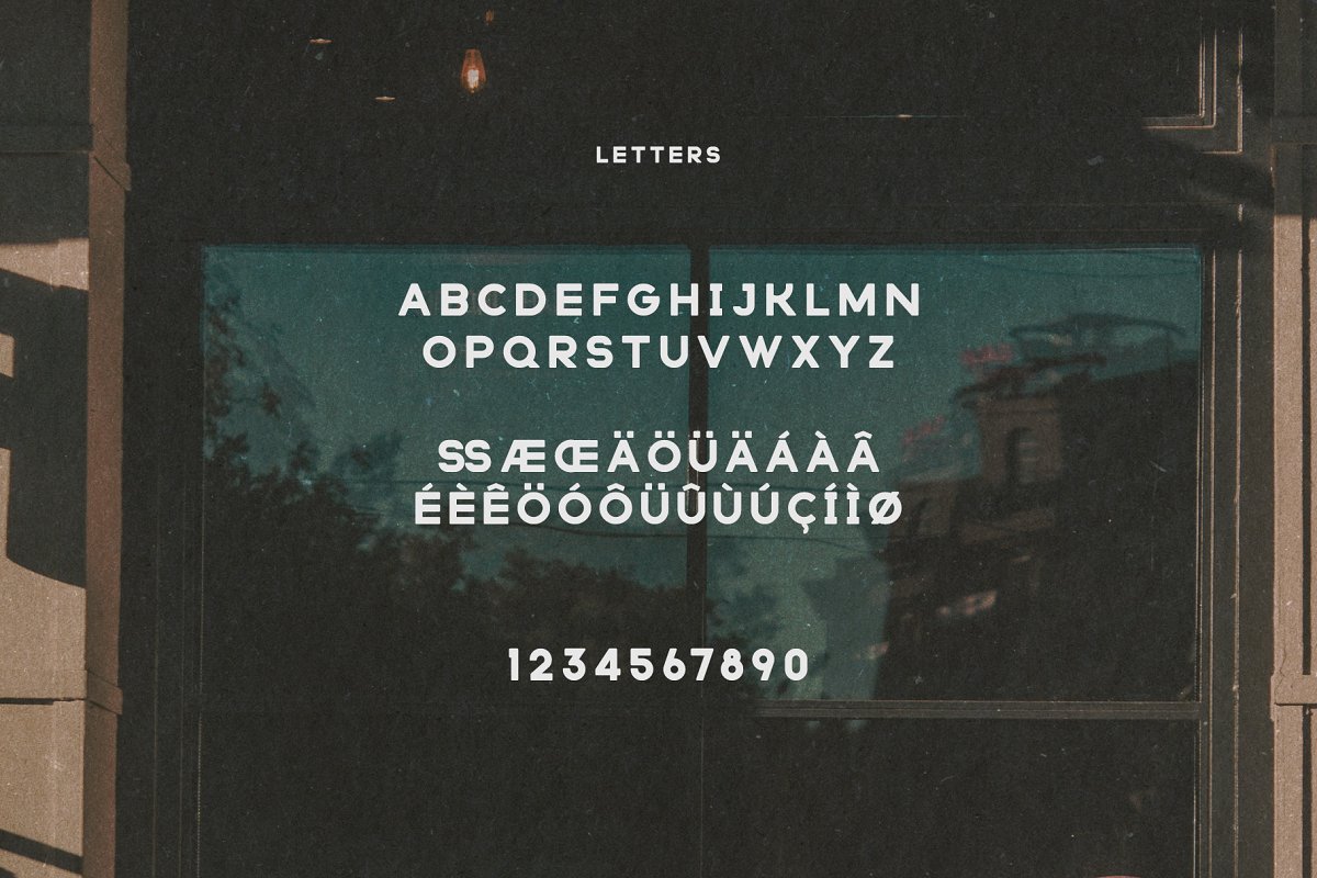 Stampbor Typeface Font