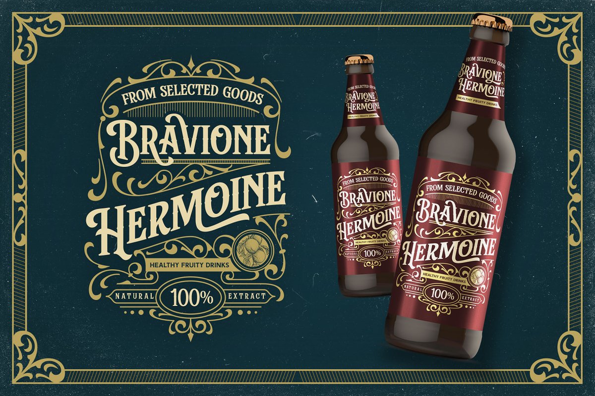 Stanford Breath With Extras Font