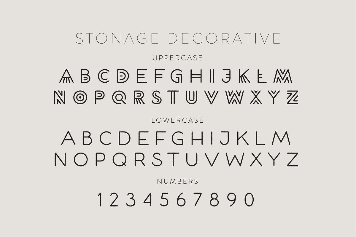 Stonage Handwritten Family Font