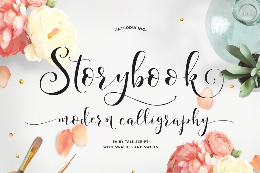 Storybook Calligraphy Script Font