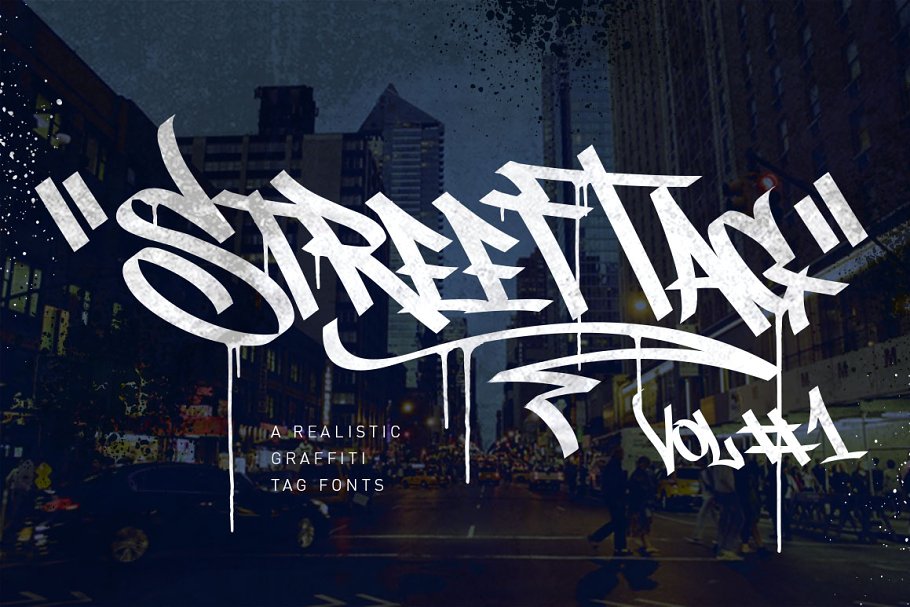 Street Tag Vol Font